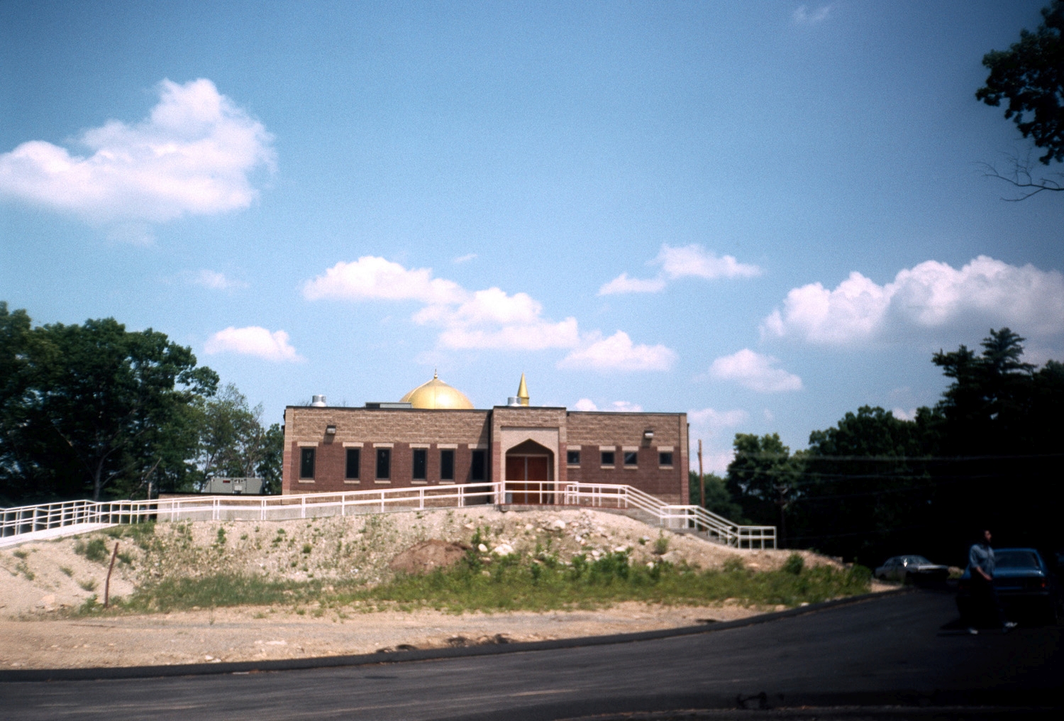 Masjid Al-Islam - Western facade seen from parking lot