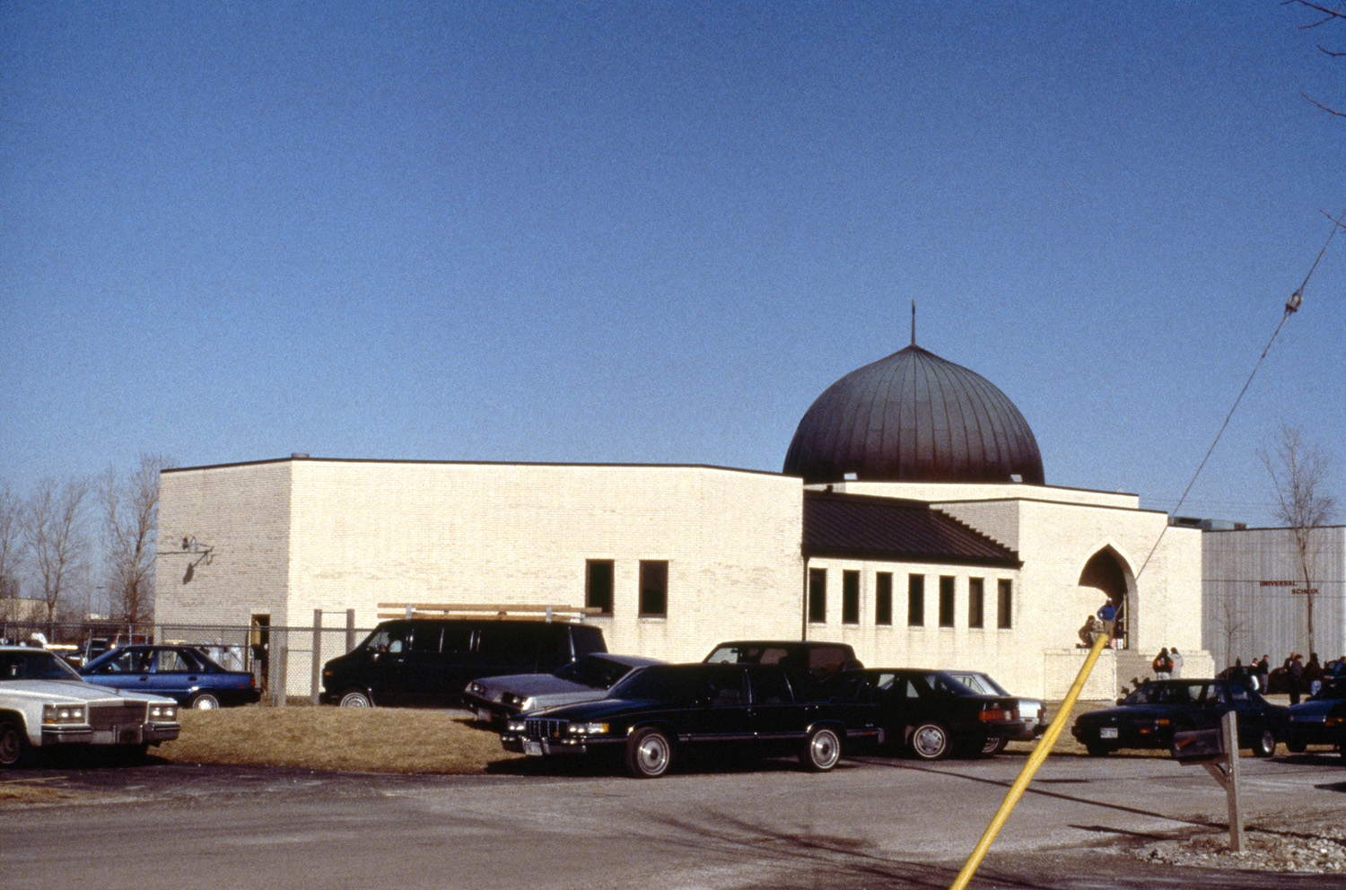 South facade; mosque prior to expansion