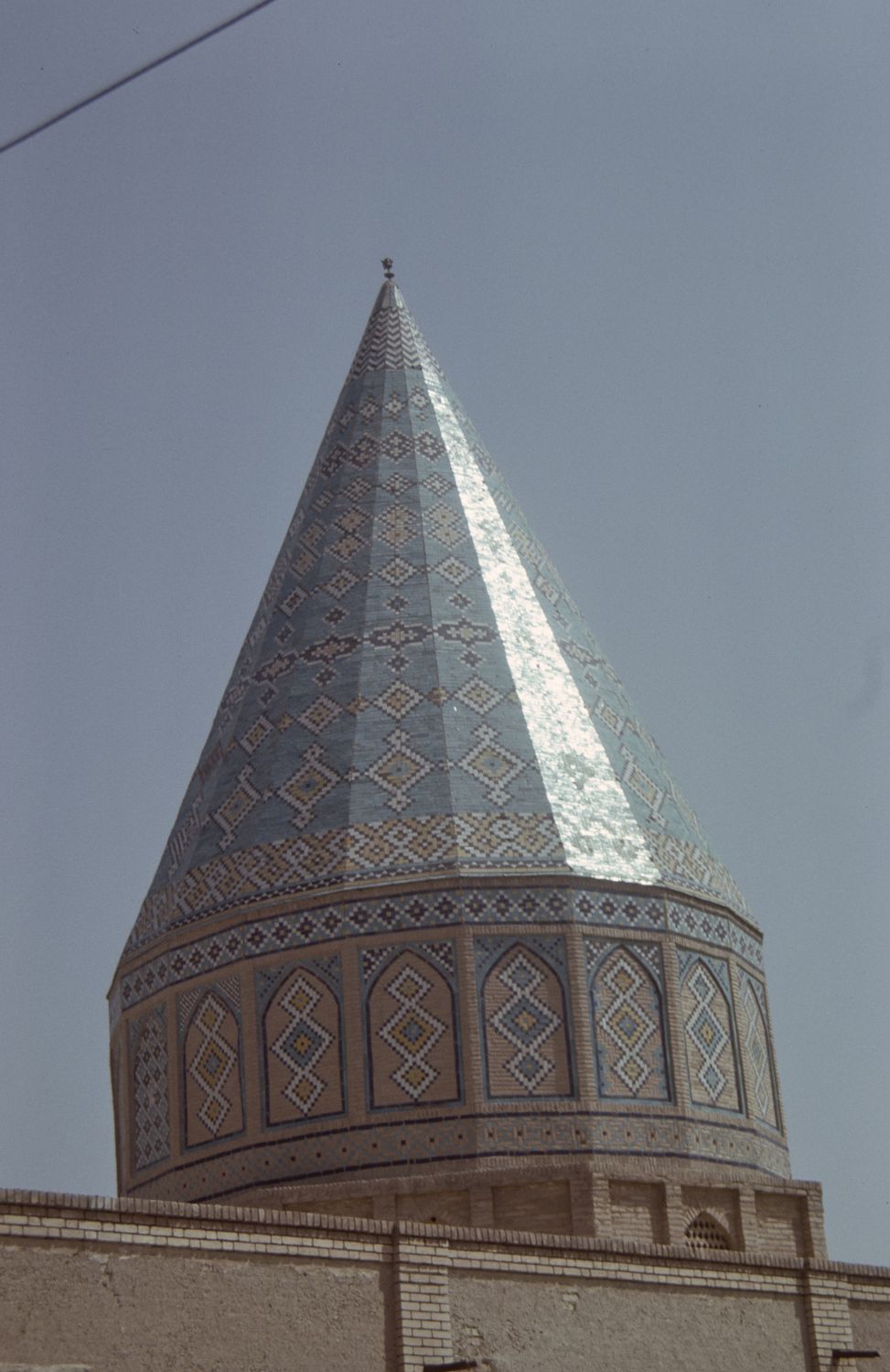 Exterior view of dome.