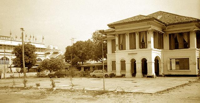 Istana kampong Gelam, before restoration