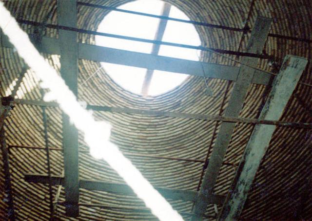 Main dome of the water reservoir, while restoration (inside view)