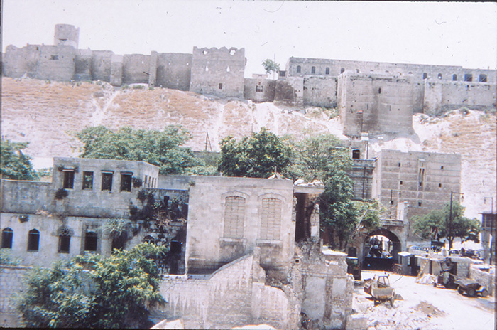 Aleppo Old Saray Ruins, state in 1992