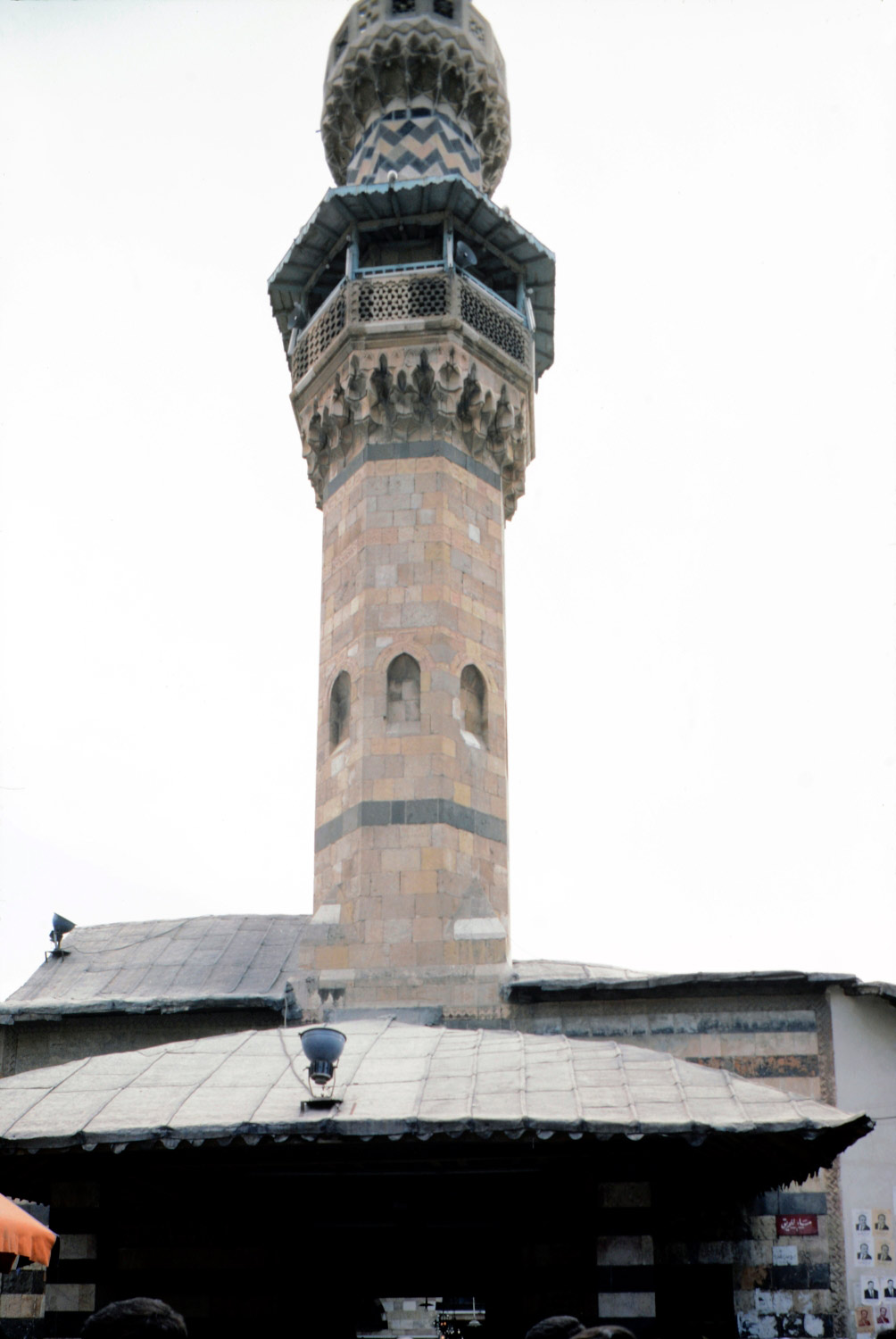 Lower section of the minaret