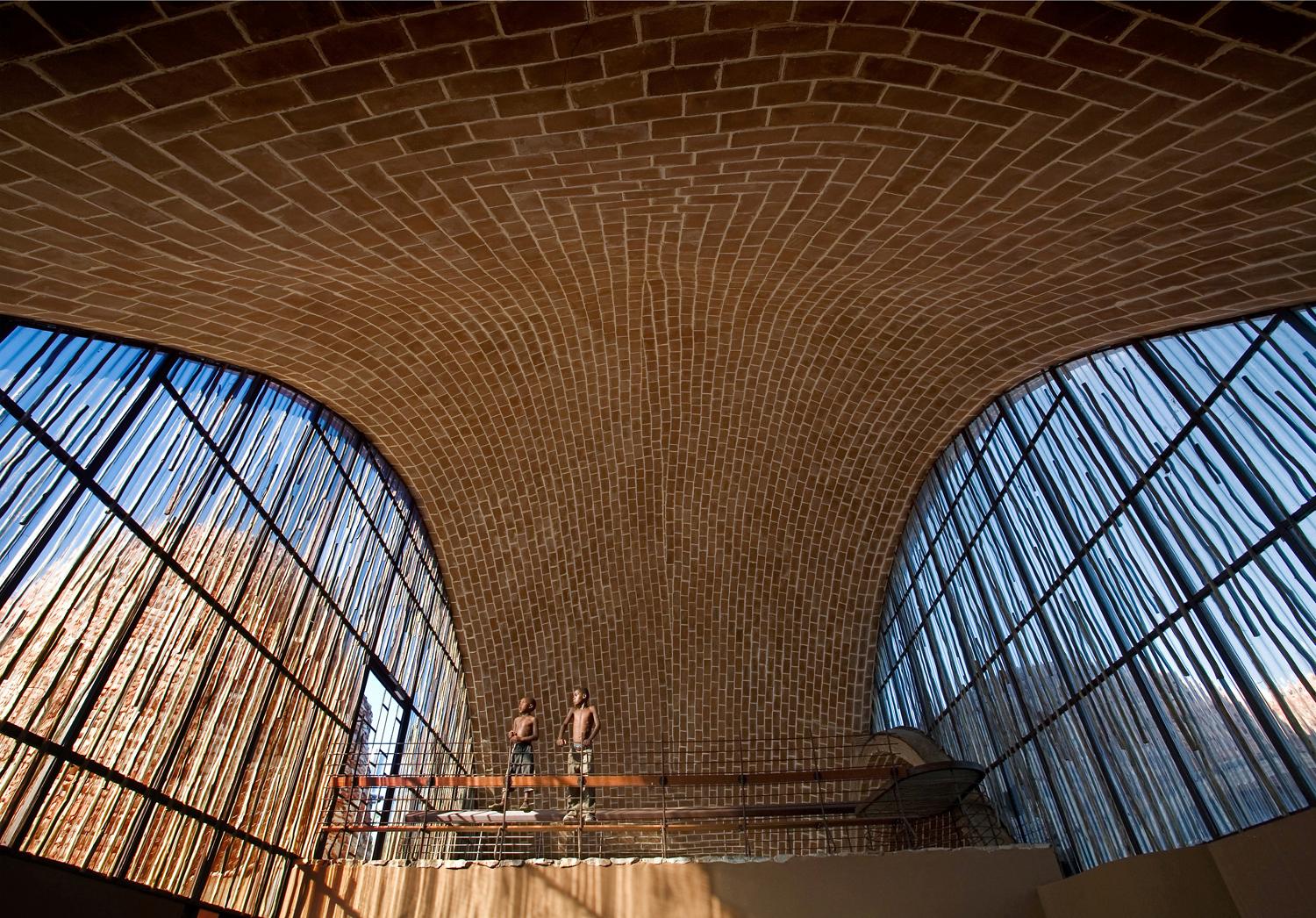 Mapungubwe Interpretation Center - The largest vaulted space