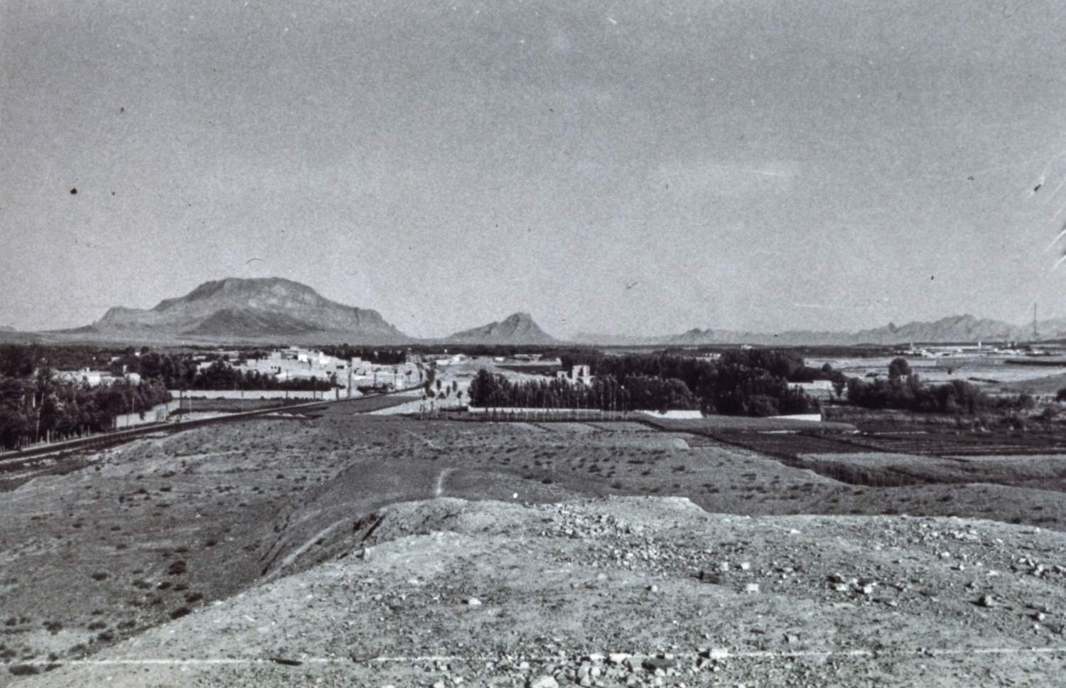 General view over surrounding landscape of Marabin (Marbin) Plain.
