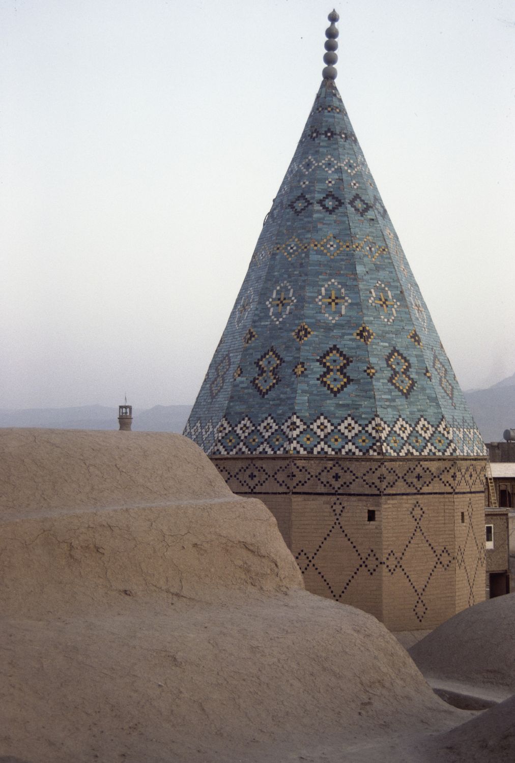 View of conical dome.