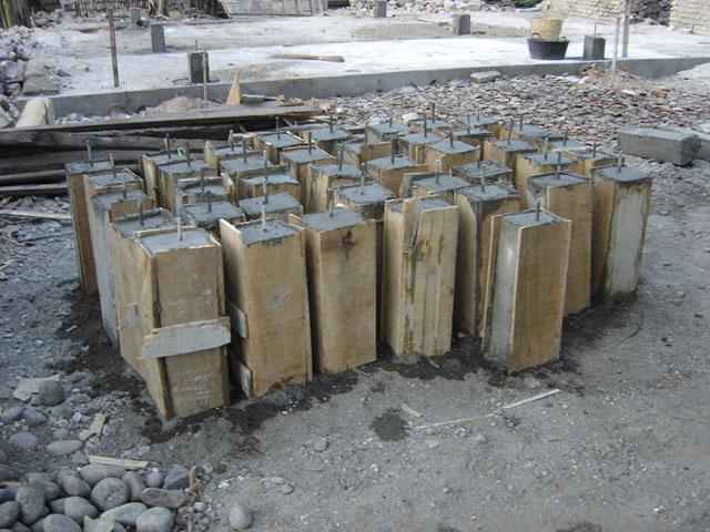 Concrete column base