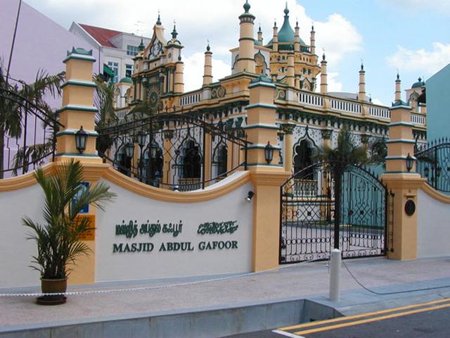 Abdul Gafoor Mosque Restoration and Extension - Main entrance facing Dunlop Street
