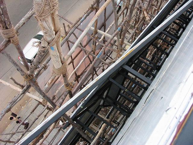 Under construction image from inside the building