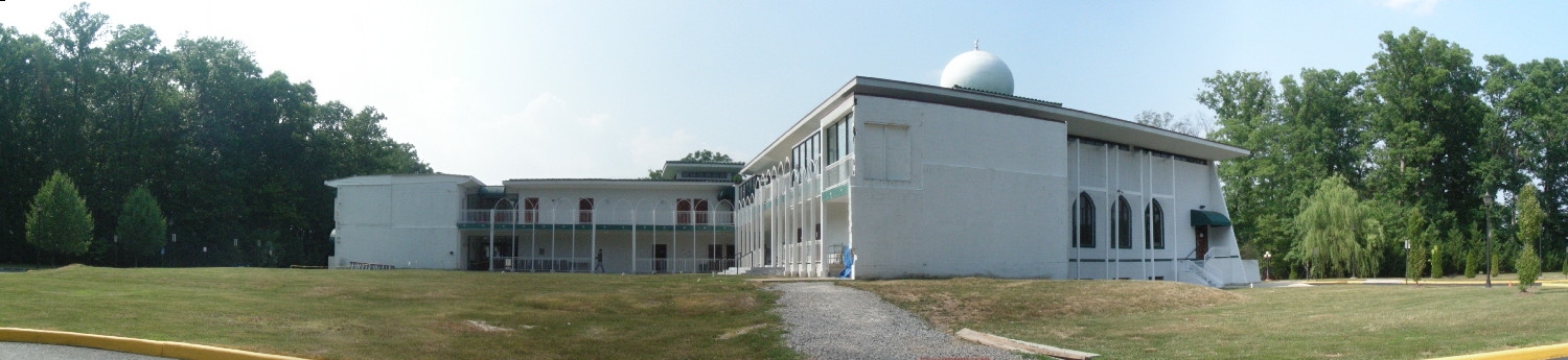 Panoramic exterior view from the south
