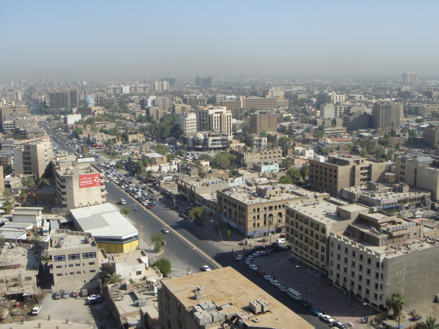  Baghdad - Bird's-eye view of Baghdad