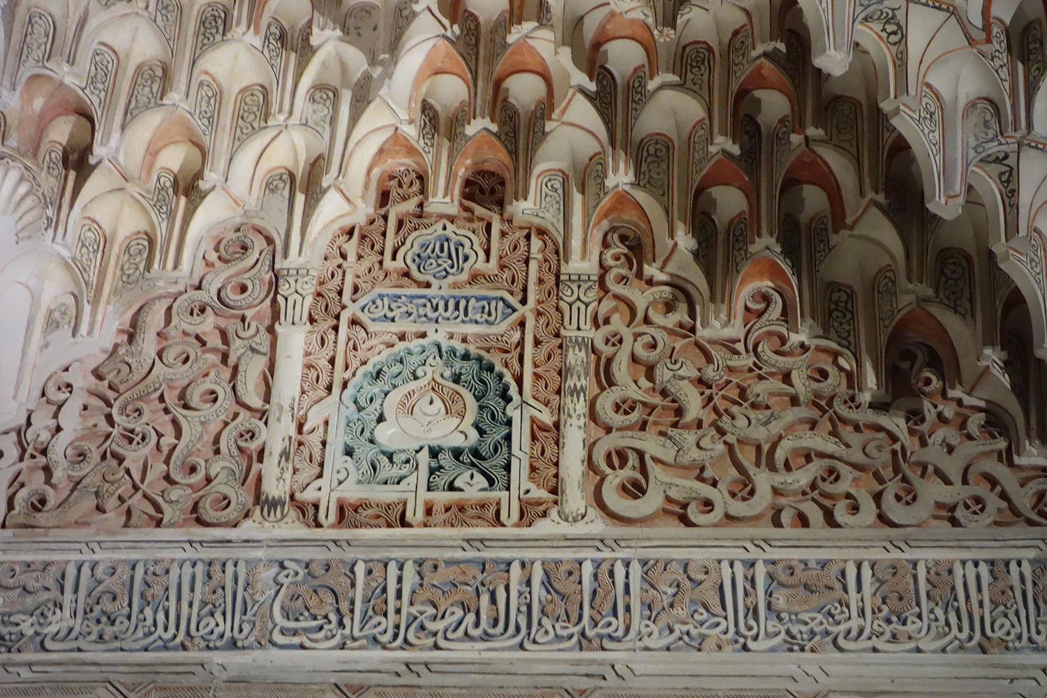 Detail view of interior decoration