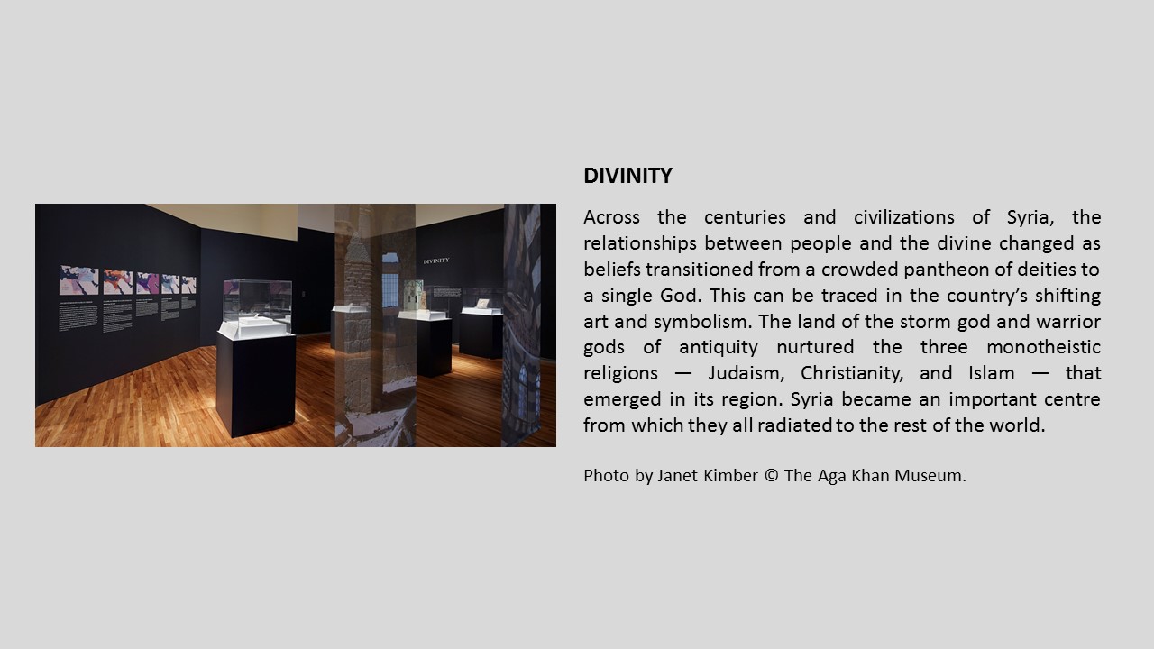 View of exhibition: "Divinity"
