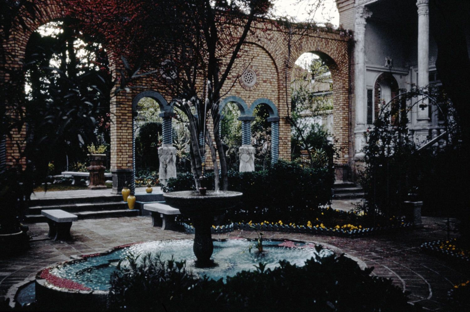 View of fountain.