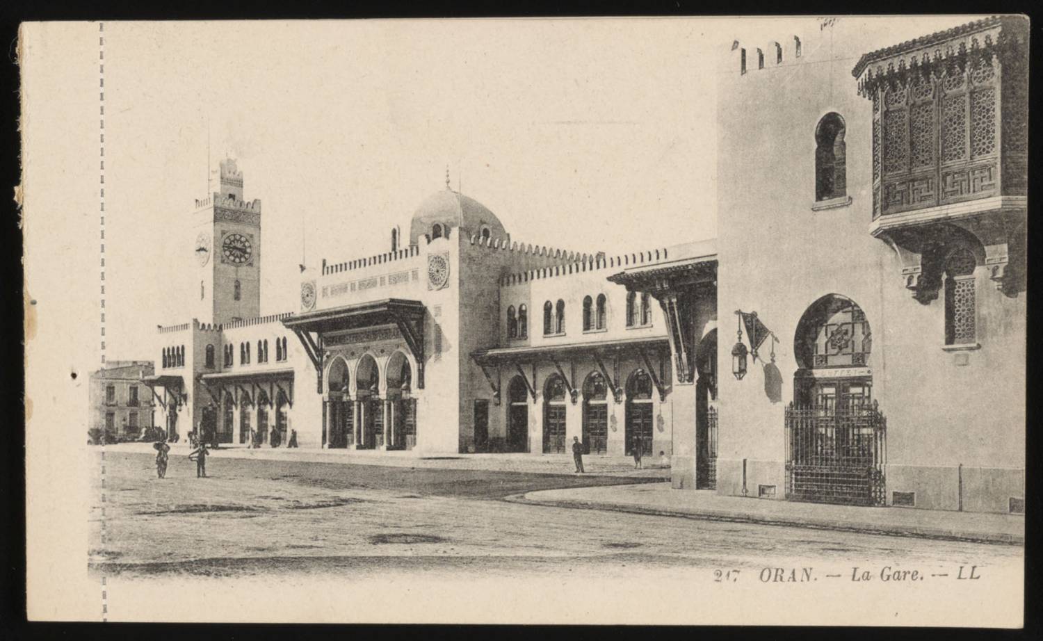 View of the Station in Oran<br>