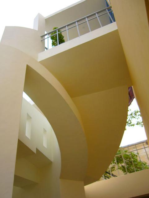 Main stair from side