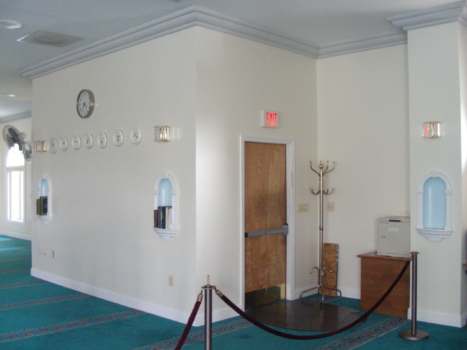 A door to the prayer hall