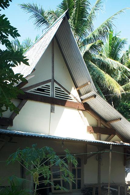 Detailed structure of the roof
