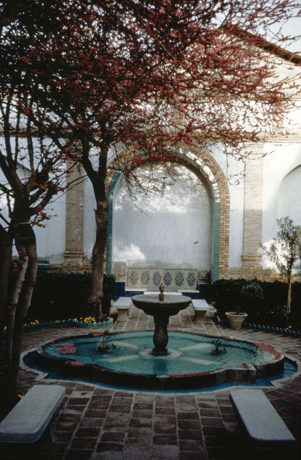 View of fountain.
