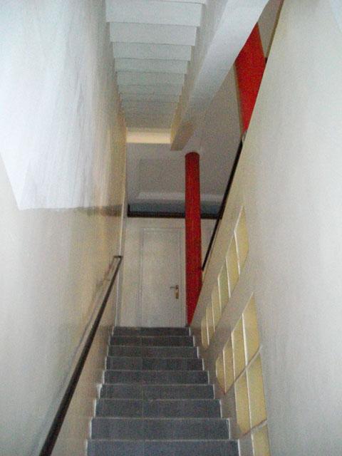 View of the ground floor corridor
