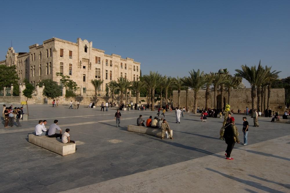 Aleppo Citadel Perimeter Rehabilitation - Main square