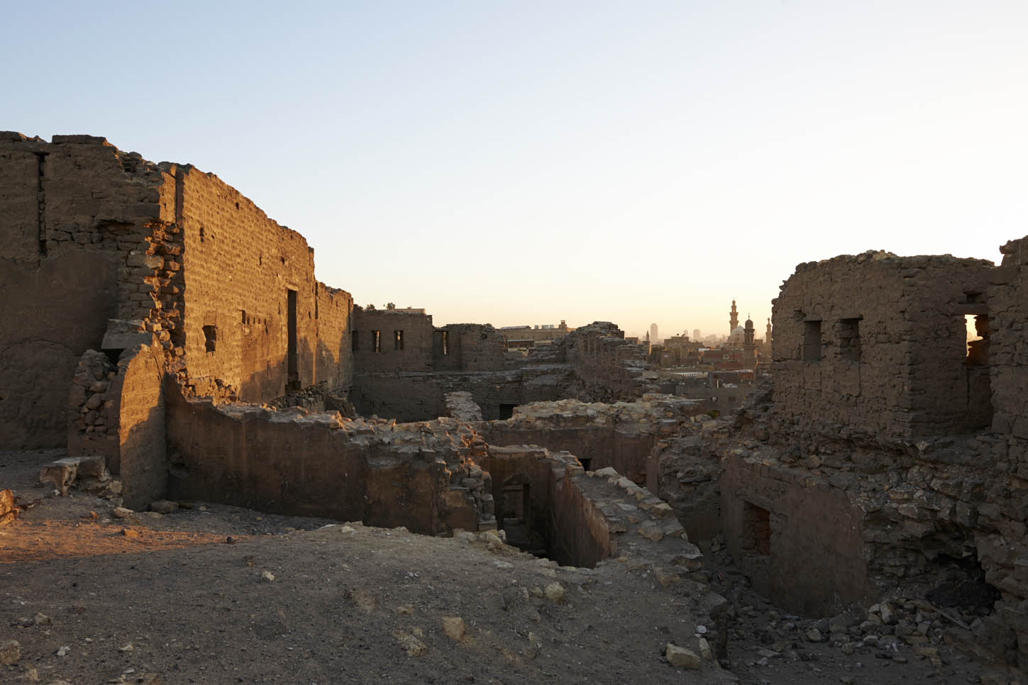 General view within ruins