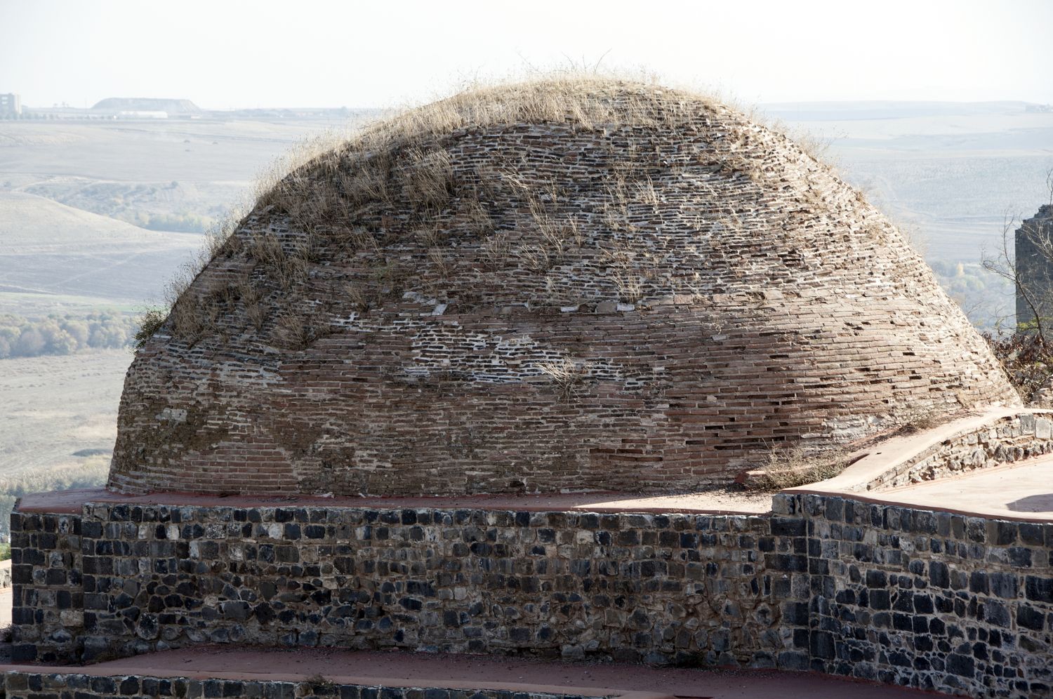 Exterior view of east dome.
