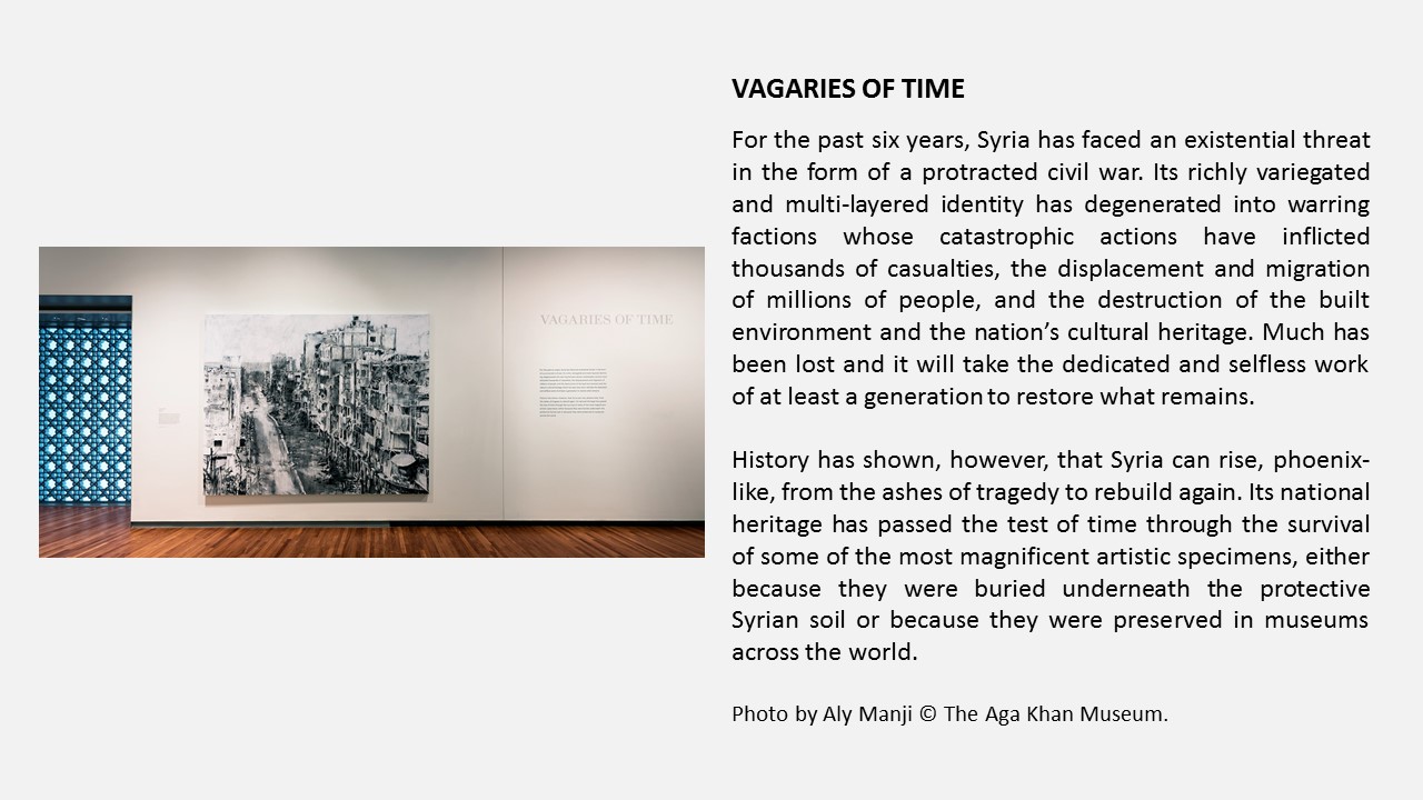 View of exhibition: "Vagaries of Time"