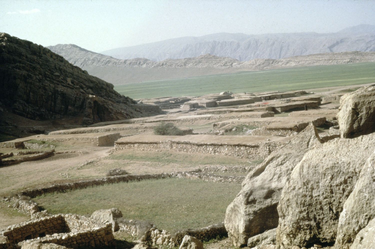 General view of archaeological site.