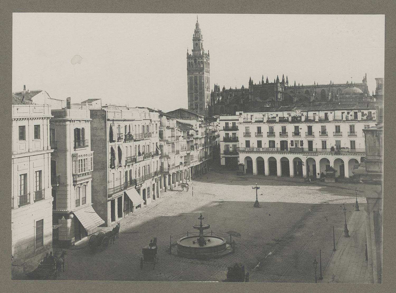 Mezquita de Sevilla - View from plaza.