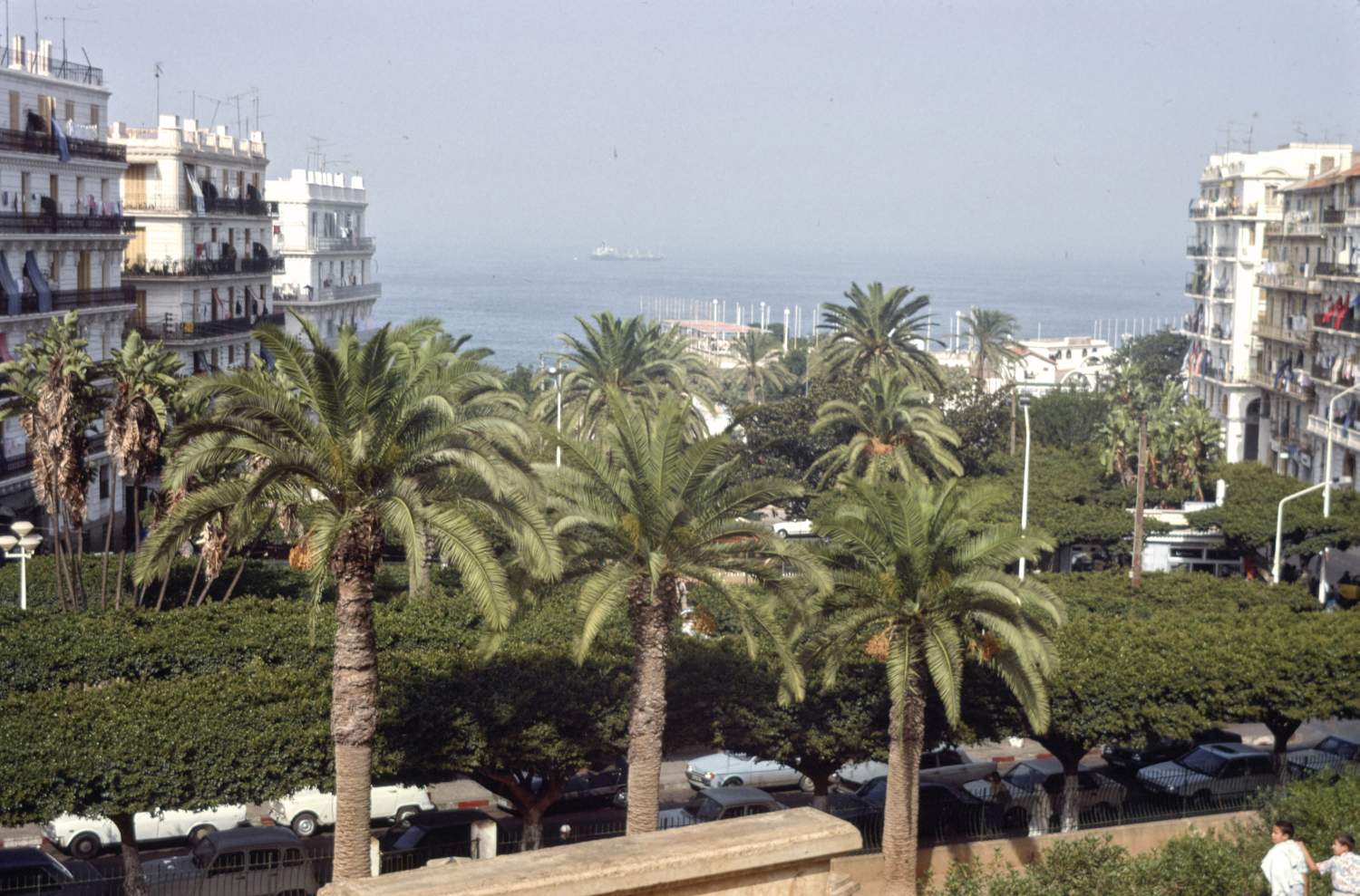 View toward the waterfront from Bab El Oued