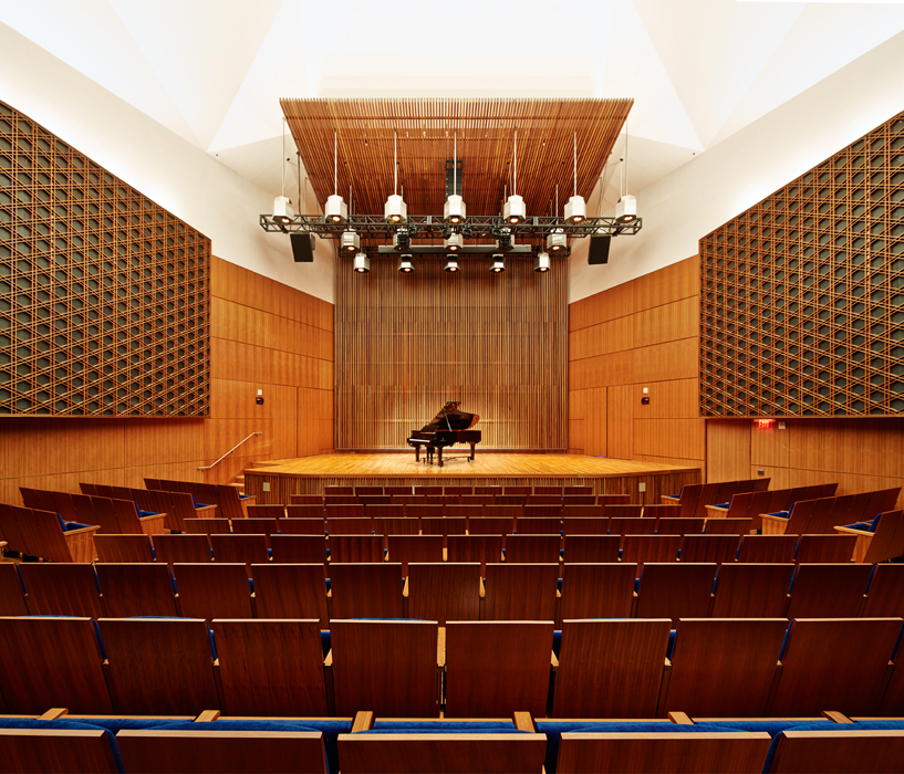 Interior, 350-seat auditorium