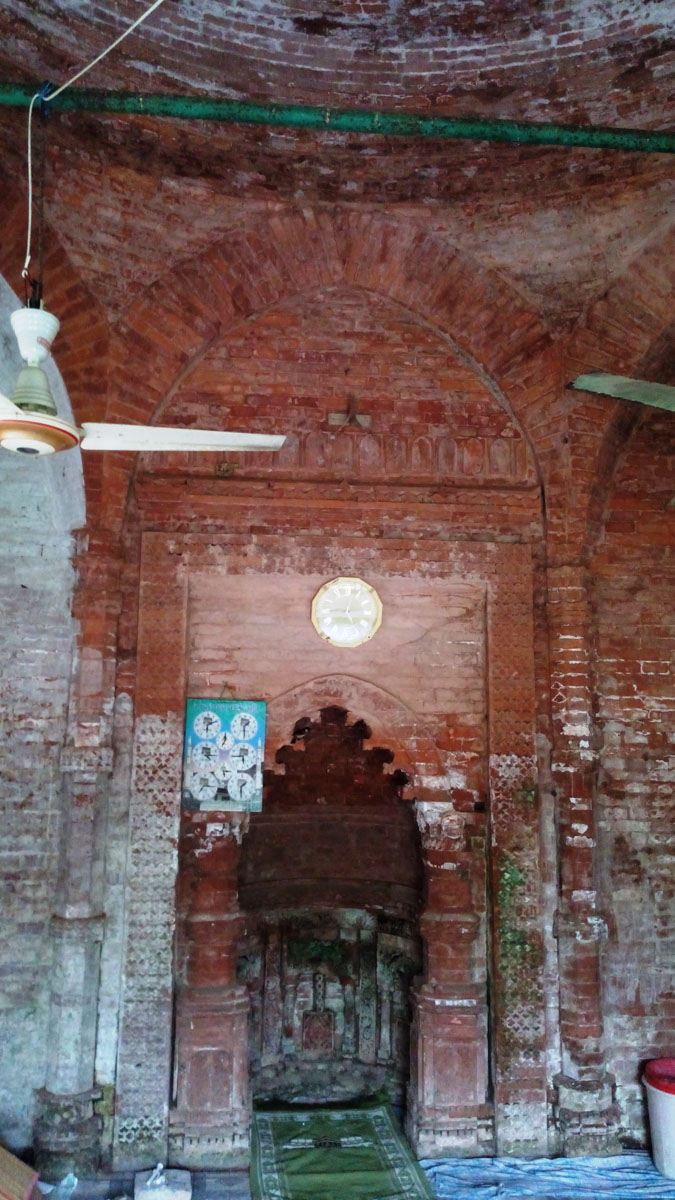 Mihrabs on quibla wall