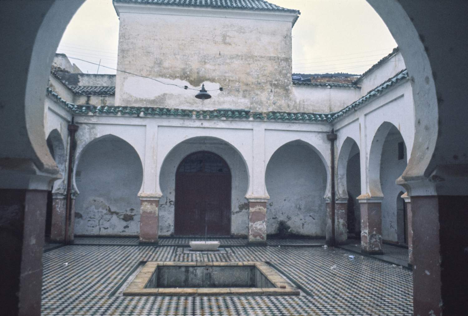 View of the courtyard