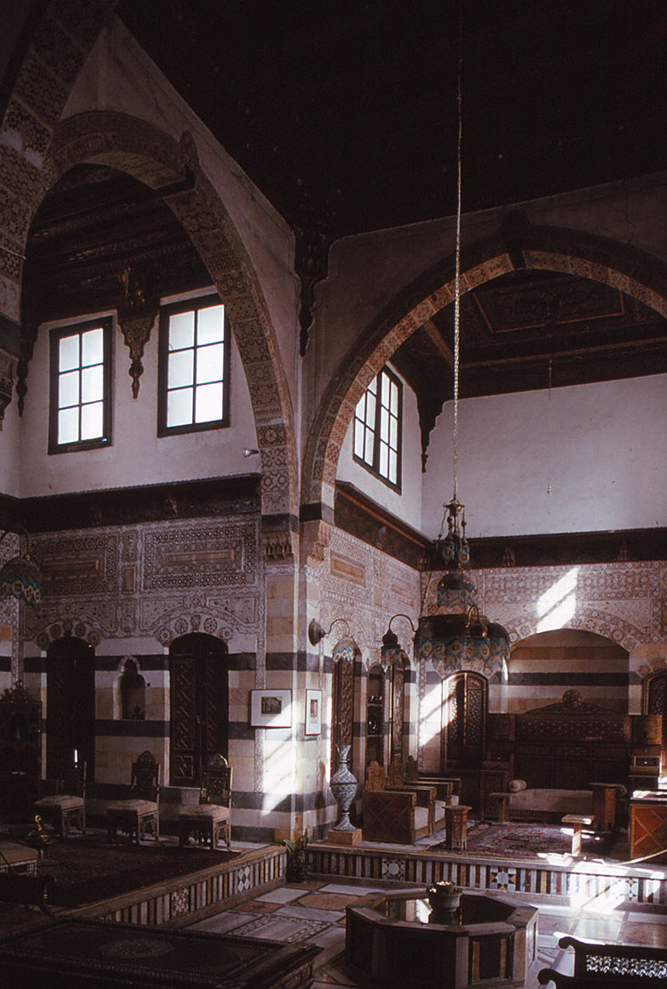 Interior view of Azem Palace