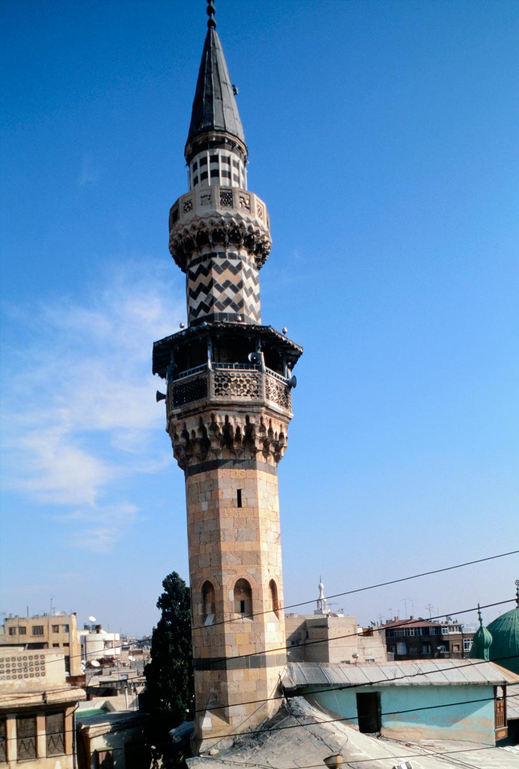 Overview of the minaret