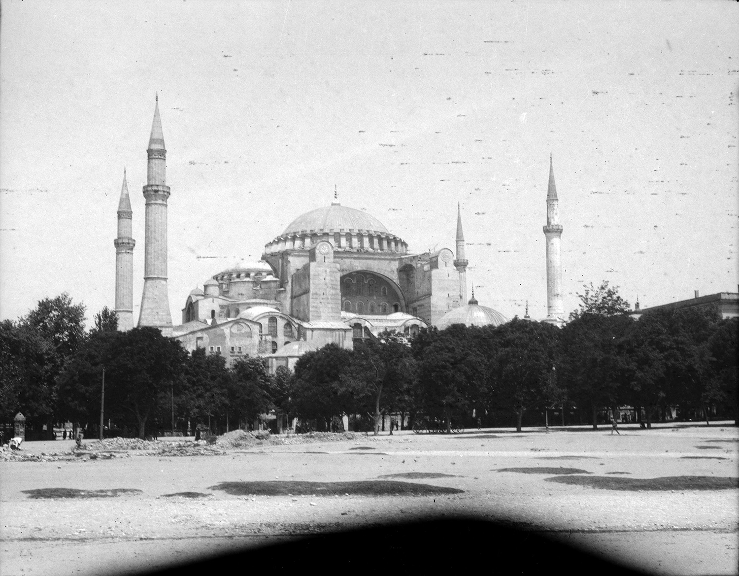 View looking to the Hagia Sophia