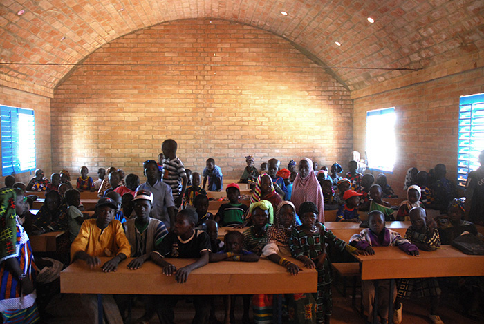 Classrooms are growing with a variety of children from different villages      