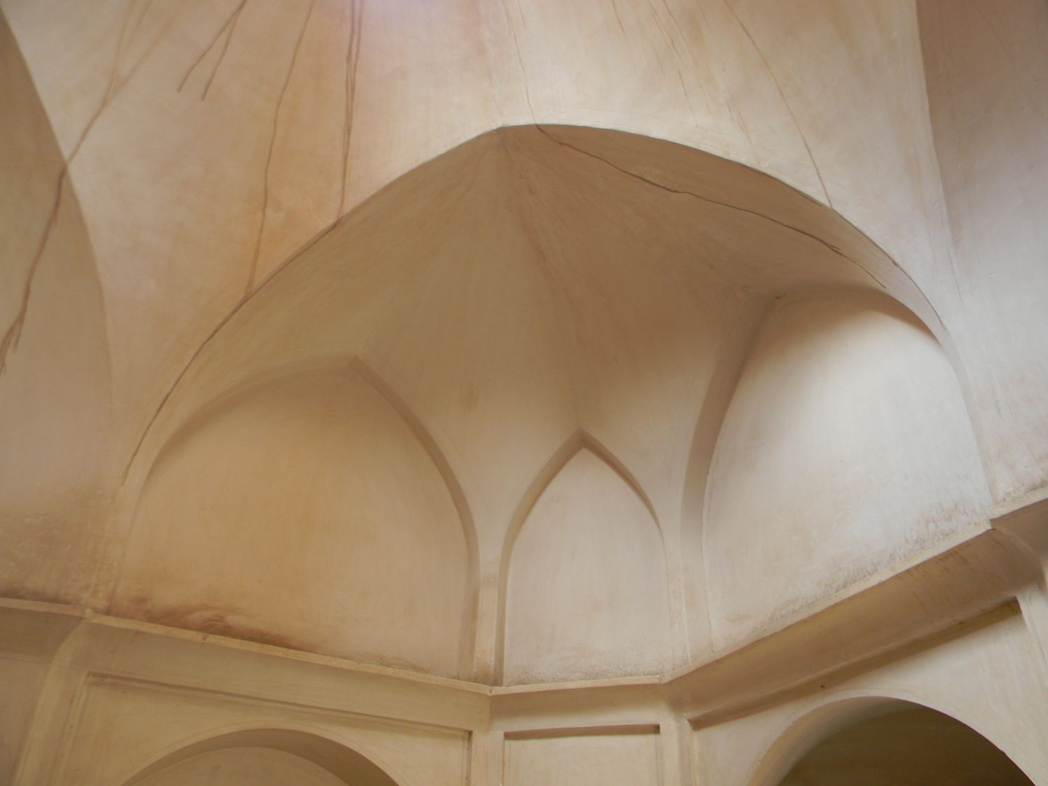 Detail view of ceiling.