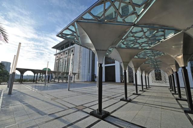 Islamic Arts Museum Extension - Canopy at plaza