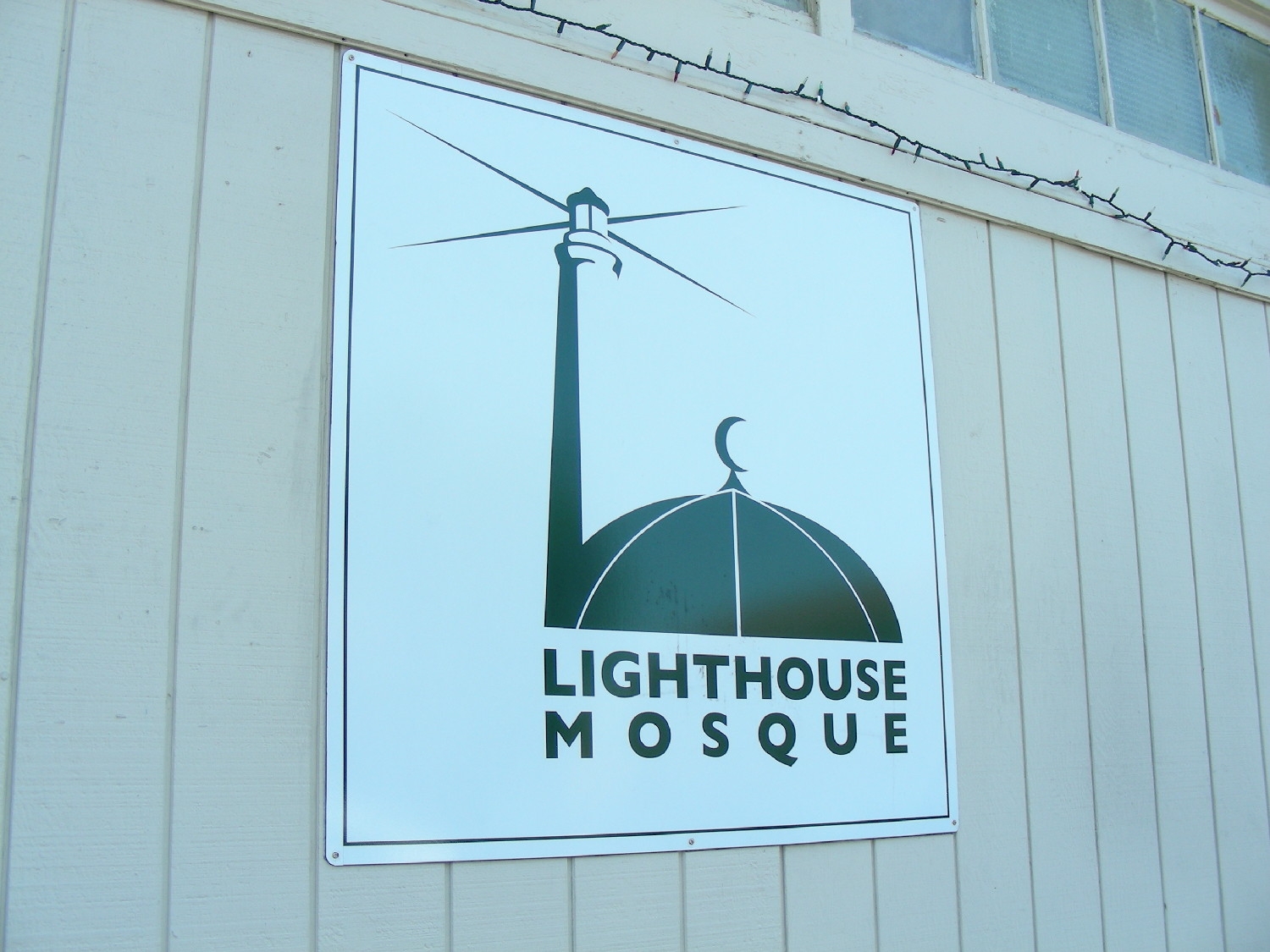 Mosque sign
