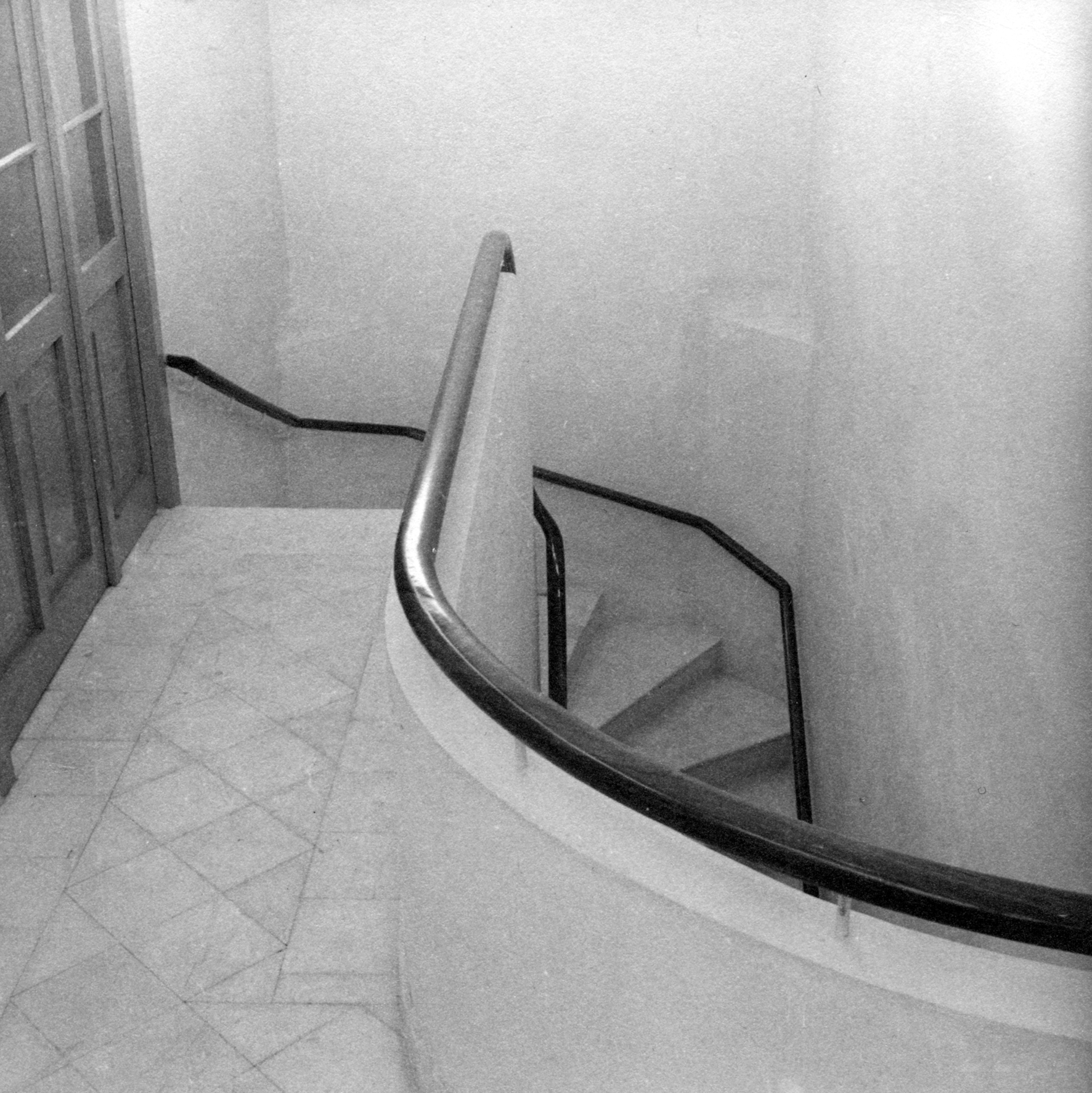 Antioch Museum, interior view, stairs