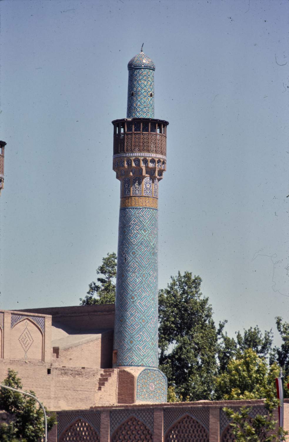 General view of minaret.