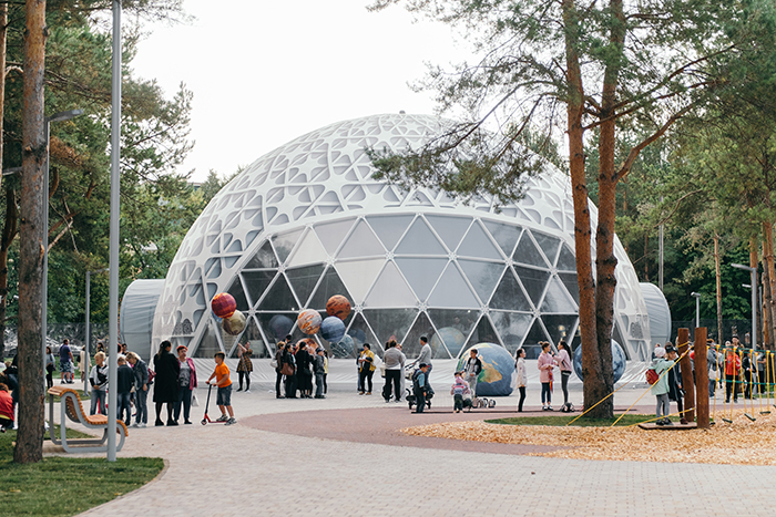 <div>Science and Entertainment Centre in Zdorovye Park, Almetyevsk<br></div>