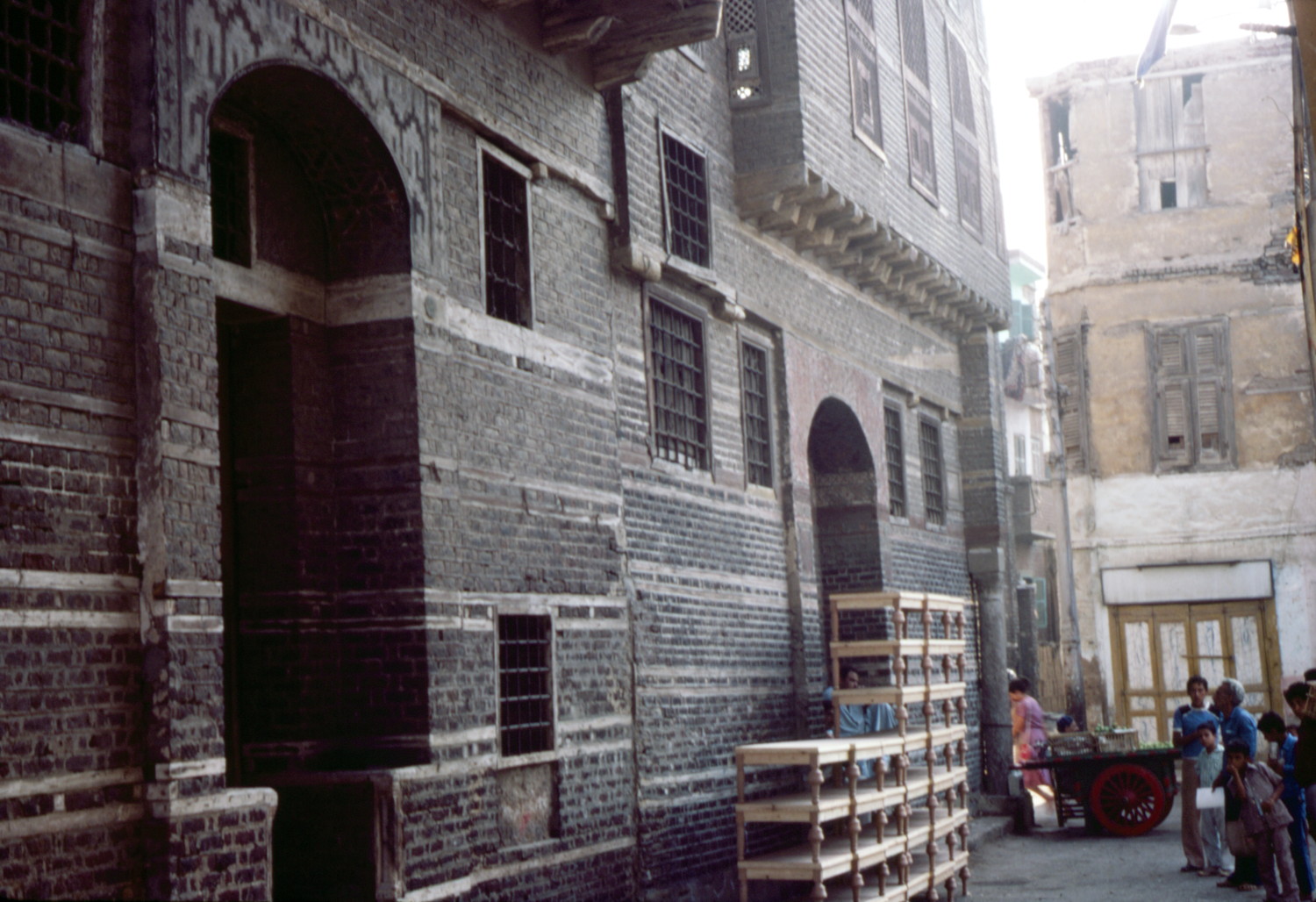 Amasyali House (1808/1223 AH), oblique view of north facade, from east