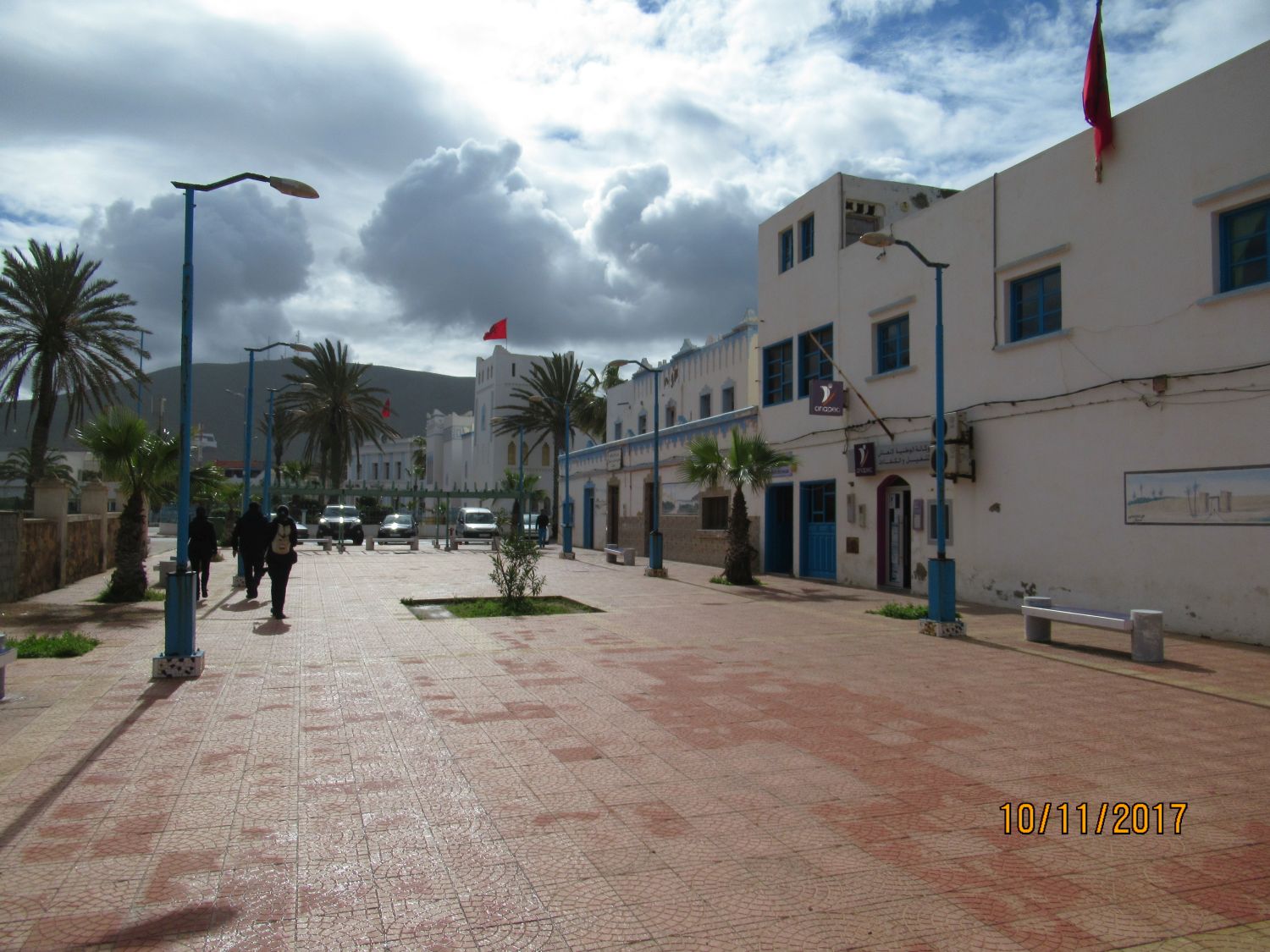 Passageway in Sidi Ifni City.