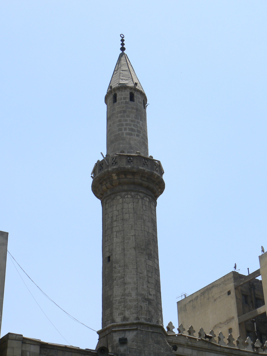 Detail of the minaret