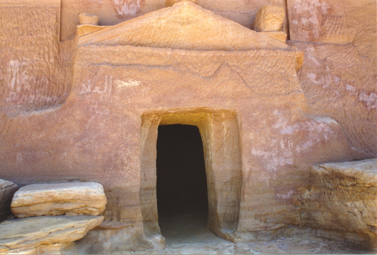 Qasr Al-Farid tomb entrance