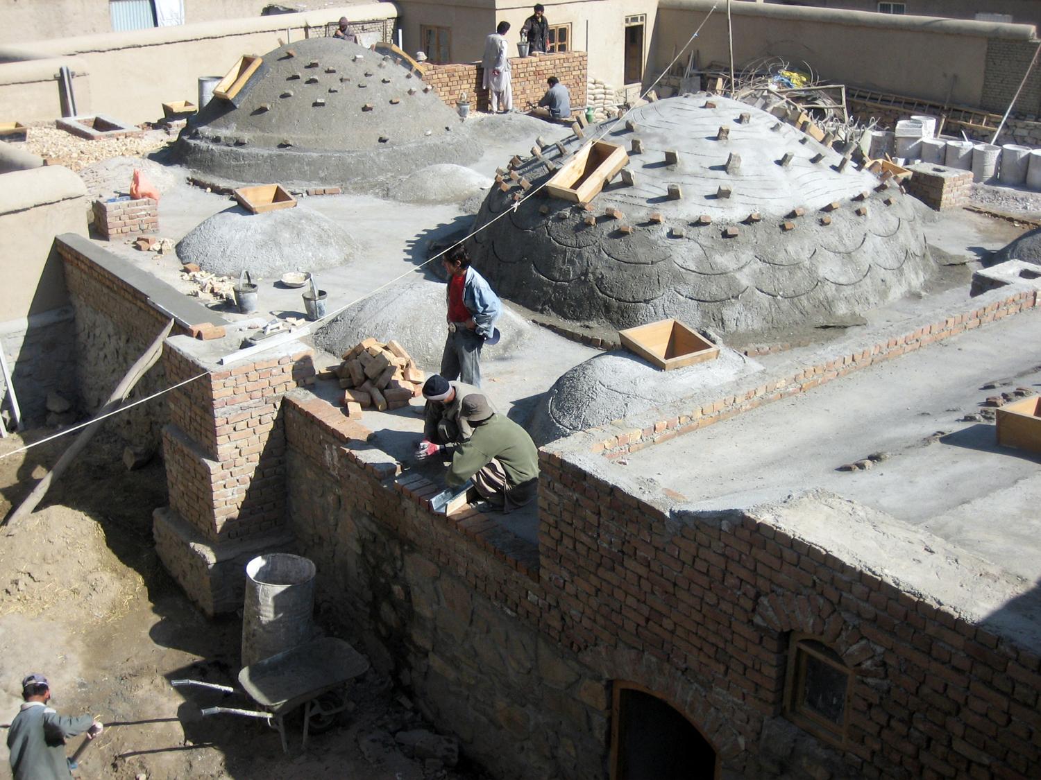 Shanansazi Mosque, restoration works