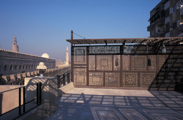 View of the Mosque Ibn Tulun from the restored roof terrace